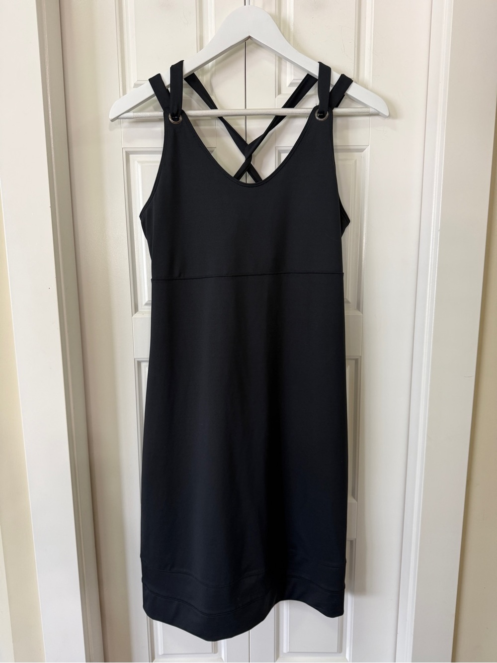 Merrell Black Athletic Dress | Medium | Built-In Bra | UPF 50+ Opti-